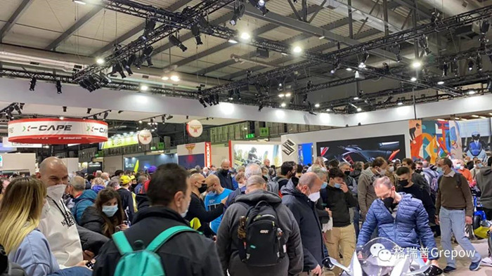 意大利EICMA雙輪車展會現(xiàn)場